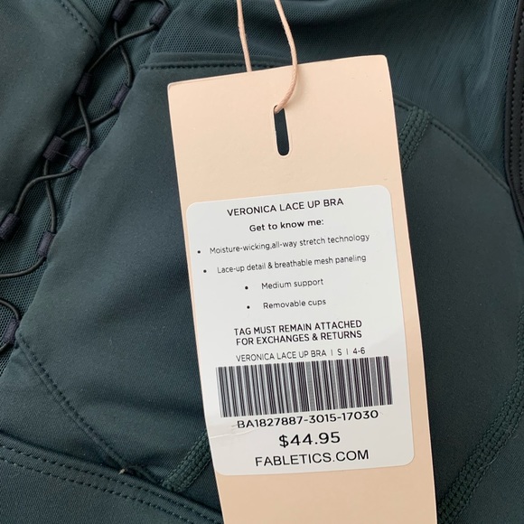 NWT Fabletics Sports Bra - Picture 5 of 5
